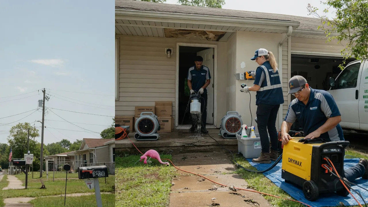 Storm Damage Water Removal in Kosse, TX near me